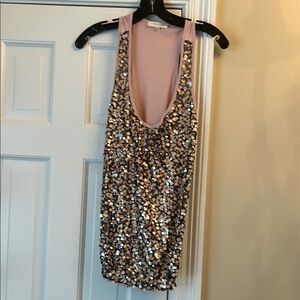 Sequin Sleeveless Dress
